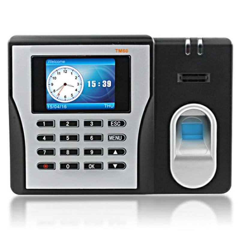 TM60 Built in Battery Access Control With SMS Alert GPRS Fingerprint Time Attendance System